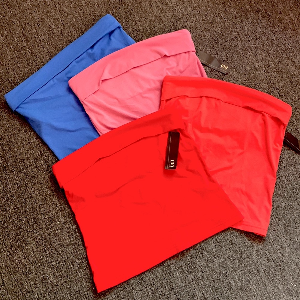 Strapless Dance Top… Super Soft Spandex w/Bra Lining.  Bloch A/L NWT